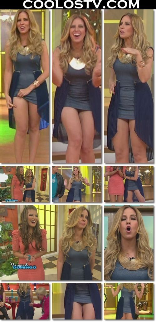 Raquel.Bigorra.Microvestido.Azul.Upskirt.HD