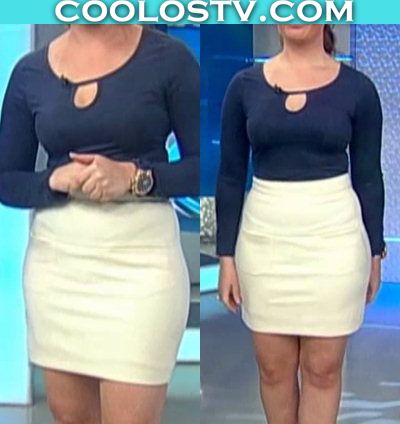 Marina.Ortiz.Minifalda.Blanca.Pezones